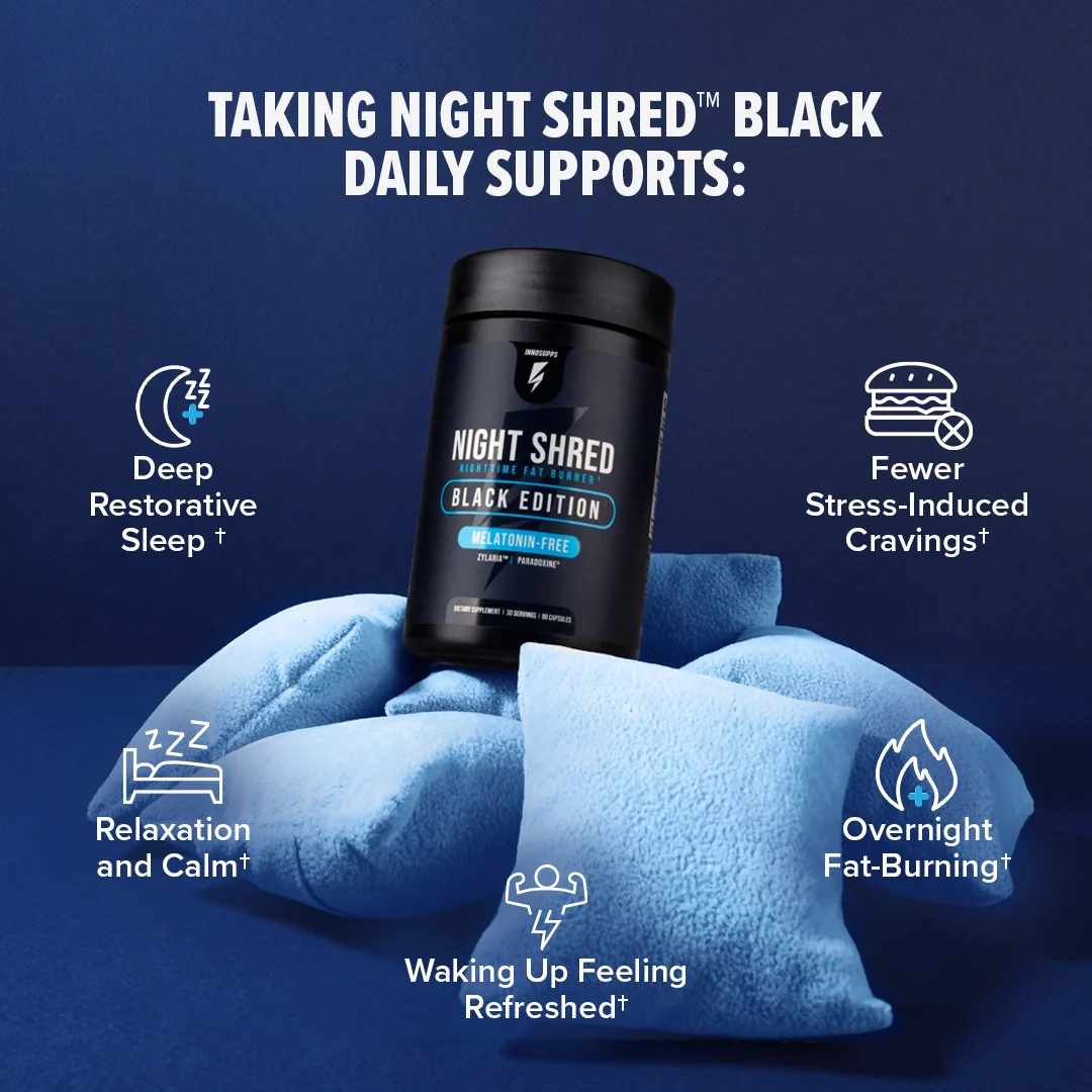 Night Shred™ Black - Melatonin Free - Image 4