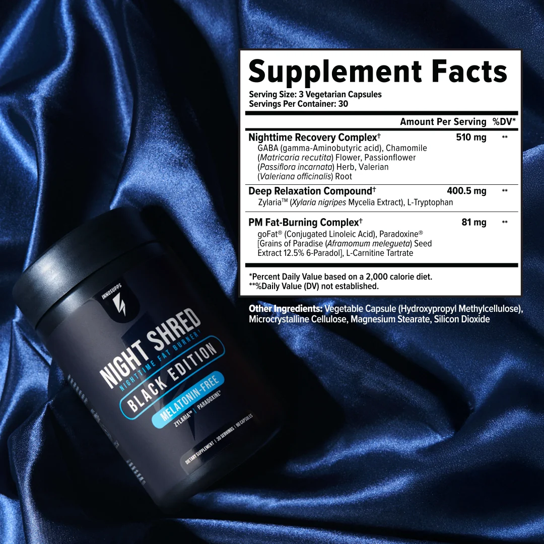 Night Shred™ Black - Melatonin Free - Image 5